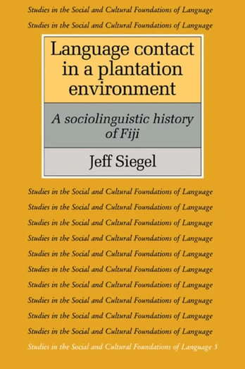 Language Contact in a Plantation Environment