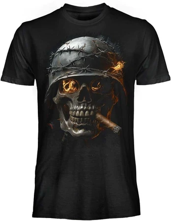 BLT Marškinėliai Dark Ember Skull Soldier, Dydis: XL
