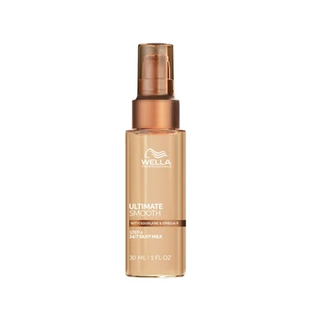 Wella ULTIMATE SMOOTH glotninantis pienelis su skvalanu ir omega-9, 30 ml