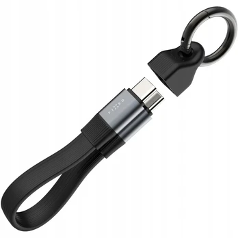 FIXED Clip Cable USB-C 240W, juodas