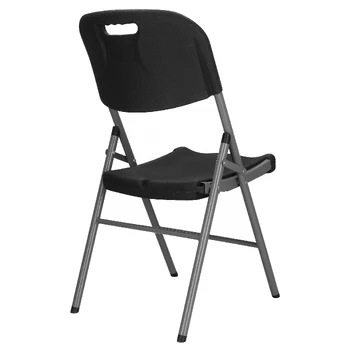 Springos GF0053 Kėdė SKŁADANE Juoda