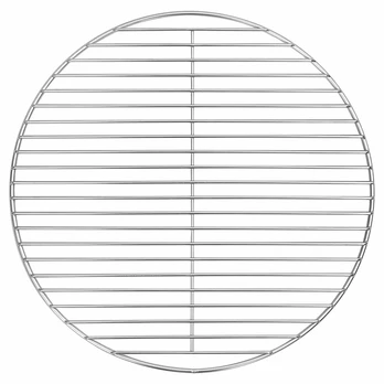 BBQ Grilis Grate Sidabrinė Ø43 cm Nerūdijantis plienas