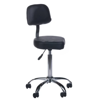 Meistro kėdutė COSMETIC BEAUTY STOOL PRACTIC SHAPE BLACK