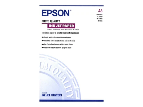 EPSON photopaper quality A3 100sh | C13S041068