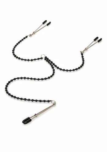 Nipple Play Tweezer Intimate Clamps Adjustable Triple Chain Set