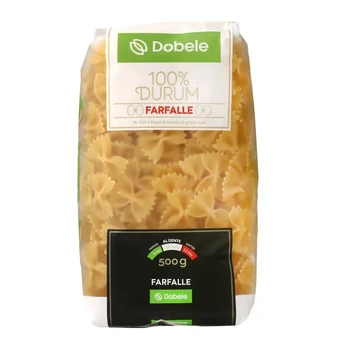 Makaronai DOBELE DURUM FARFALLE Nr.103, 500 g