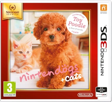 Nintendo Gs And Cats 3D: Toy Poodle Nintendo