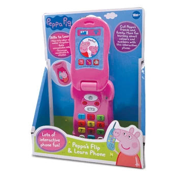 Peppa Pig PEPPA FLIP AND LEARN PHONE DK SE NO FI