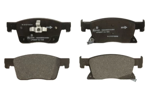 DELPHI LP3237 Brake pad set