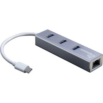 Inter-Tech LAN-Adapteris Argus IT-410-S USB-C Gigabit Ethernet