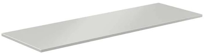 Mexen Uni vonios spintelės stalviršis, 140 cm, Pilkas matt