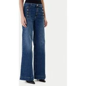ViCOLO Džinsai DF5076 Mėlyna Wide Leg