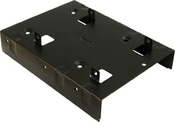 Inter-Tech Einbaurahmen für HDD/SSD 3.5 auf 2 x 2.5 kaina