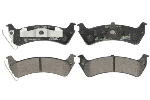 TEXTAR 2437701 Brake pad set