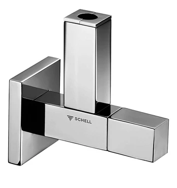 Projektinis kampinis vožtuvas QUAD. 1/2" chromas