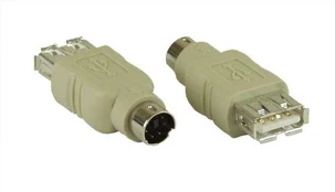 Adapteris USB InLine 33103 USB - PS/2 Balta (33103)