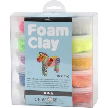 Foam Clay - Basic (10x35g) (78930)