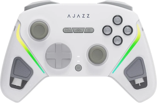 Pad Ajazz GP100 2.4G/BT/USB (jungiklis/PC/iOS/Android) RGB baltas