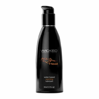 Wicked Aqua Heat Water-Based Lubricant 60ml - Warming Formula