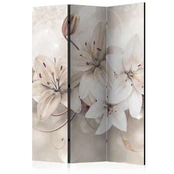 Artgeist Pertvara - Diamond Lilies [Room Dividers]