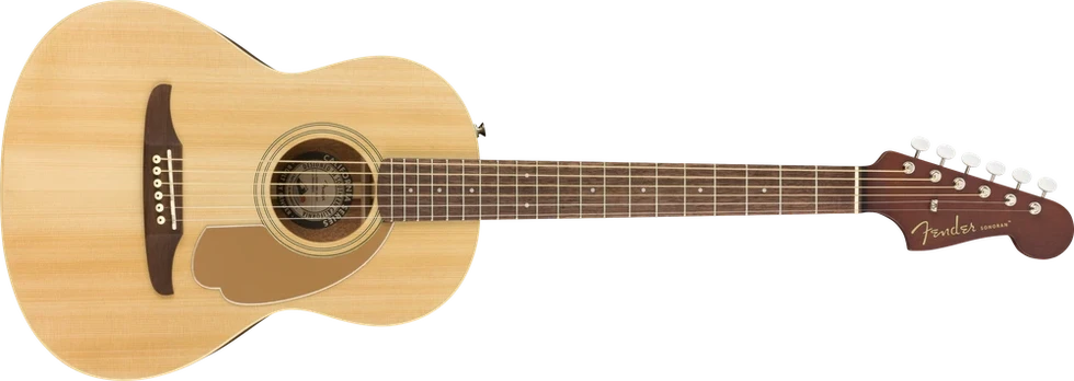 Akustinė mini gitara Fender Sonoran + dėklas