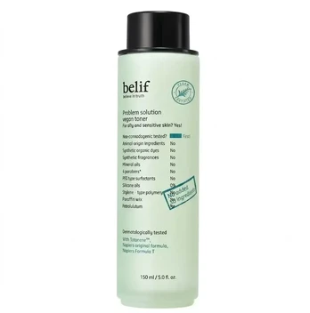 Belif Problem Solution Vegan Toner 150