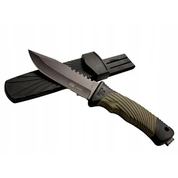 Taktinis išgyvenimo peilis su dėklu - 24cm