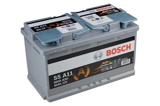 BOSCH S5 A11 (580901080) 80Ah AGM akumuliatorius