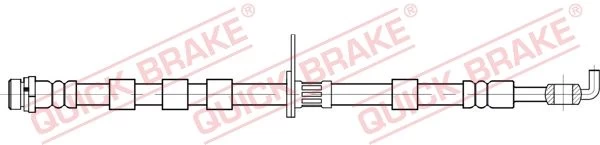 Stabdžių žarnelė QUICK BRAKE 58.895