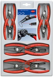 KNIPEX CIRCLIP REPLYS SEGERA RINKINYS 8 vnt. kaina