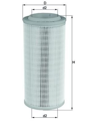 Oro filtras MAHLE LX1595