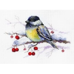 Pensive Tit SA-027 - Siuvinėjimo rinkinys