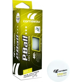 Stalo teniso kamuoliukas Cornilleau P-BALL ABS Evolution, 3 vnt.