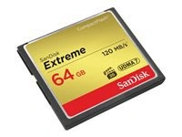 SANDISK Extreme CF 120MB/s 64 GB