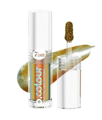 7DAYS B.COLOUR Multichrominiai skysti akių šešėliai 03 Gintaras – 1,5 ml