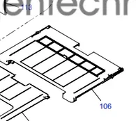 Epson (1750197) STACKER,MAIN