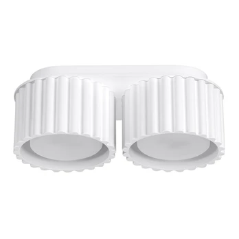 Sollux Lighting lubinis šviestuvas Aura 2, baltas