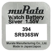 Murata 394 (SR936SW) sidabro oksido baterijos 10 vnt. kaina