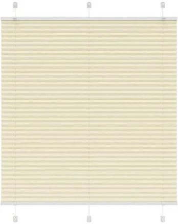 Plisuotas Blind Kreminis 115x100 cm Audinio plotis 114,4 cm