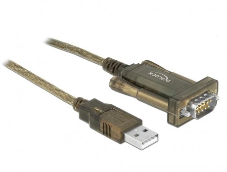 Delock Adapteris USB 2.0 Type-A > 1 x serijinis DB9 RS-232