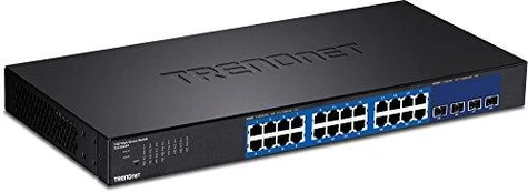 Šakotuvas TRENDNET 24-Port Gigabit Web Smart