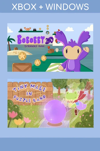 Bobobby 3D: Stranded Rush / Tiny Mage in Puzzle Land (Bundle) XBOX LIVE Key UNITED STATES