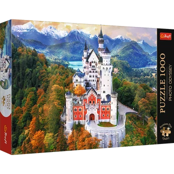 TREFL PREMIUM PLUS Dėlionė Neuschwanstein, 1000 det.