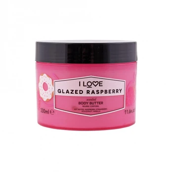 I'LOVE GLAZED RASPBERRY kūno sviestas, 330 ml