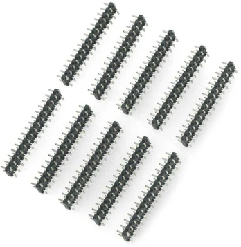 Karpomos kištuko juostelės 2x15 M5Stack 2.54mm 10vnt
