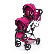 Bayer - Twin Pram - Neo - Pink (26267AA) kaina