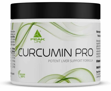 Maisto papildas Peak Curcumin Pro, neutralus skonis, 48 g