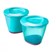 TOMMEE TIPPEE puodeliai maistui, 2 vnt., 44650261 kaina