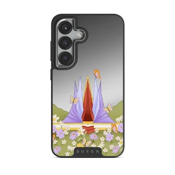 Sunrise - Samsung Galaxy S25 Plus Case, Elite Mirror Dark (Magnetic) / Silver