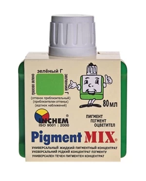 Pigmentas Inchem Pigmentmix, ruda, 0.08 l